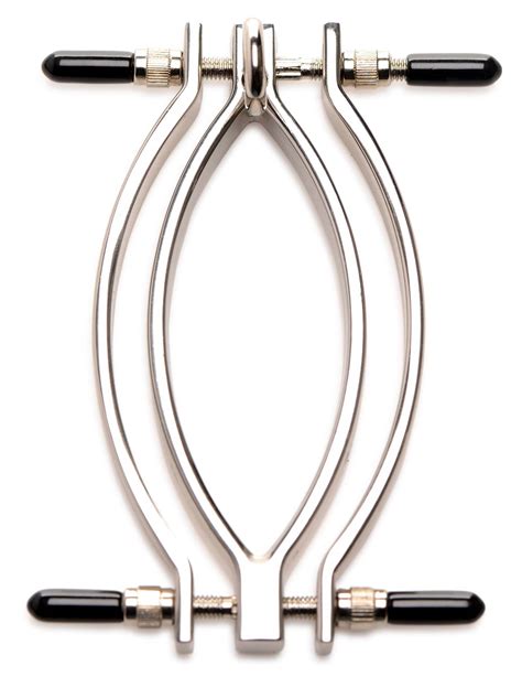 Adjustable Pussy Clamp With Leash The Bdsm Toy Shop