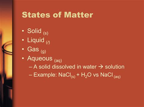 States Of Matter