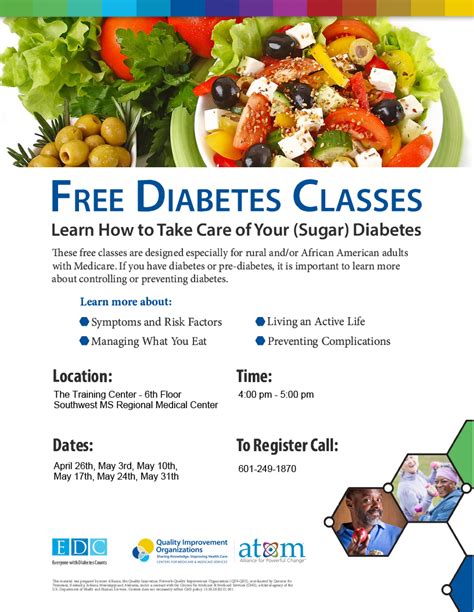 Free Diabetes Classes
