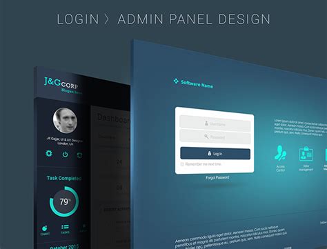 Admin Panel User Interface Design On Behance