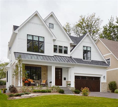 As a result, there are several. White Houses with Black Trim Inspiration | Home Exteriors ...