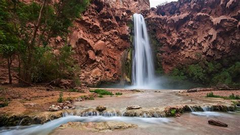 Havasupai Waterfalls Havasu Falls Mooney Falls Wildland Trekking