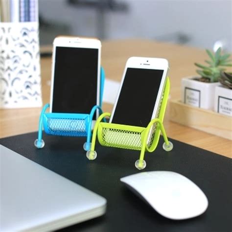 Hot Selling Cute Chair Design Mobile Phone Holder Table