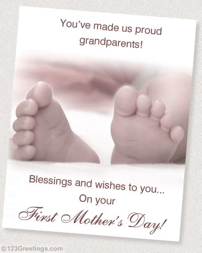 The day is celebrated in different ways. Our Daughter's First Mother's Day! Free First Mother's Day eCards | 123 Greetings