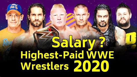 Top 10 Latest Highest Paid Wwe Superstars Of 2020 Wrestlers Salary Wwe Bonus Monthy Annual Fees