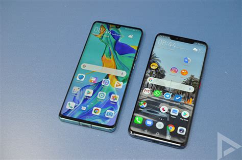 But aside from the main sensor, they differ. De grote vergelijking: Huawei P30 Pro, P30 en Mate 20 Pro ...