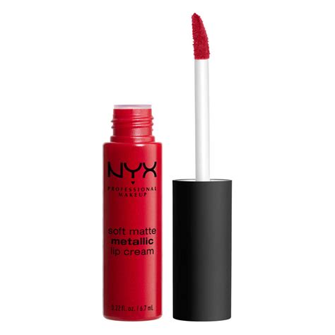 Nyx Professional Makeup Soft Matte Metallic Lip Cream Monte Carlo
