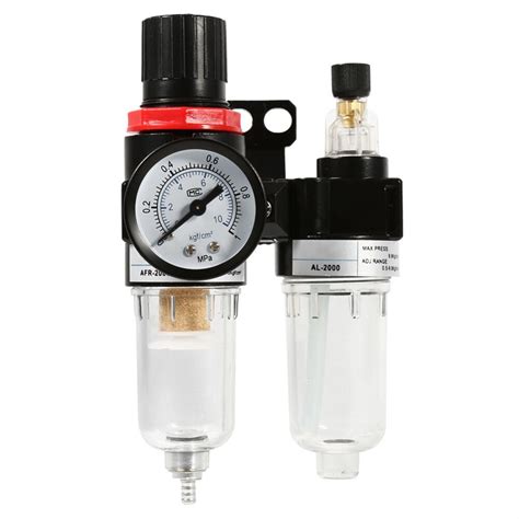 Afc2000 Air Pressure Regulator Oilwater Separator Filter Airbrush