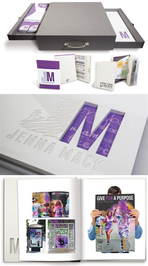 Tips For A Graphic Design Print Portfolio With Examples