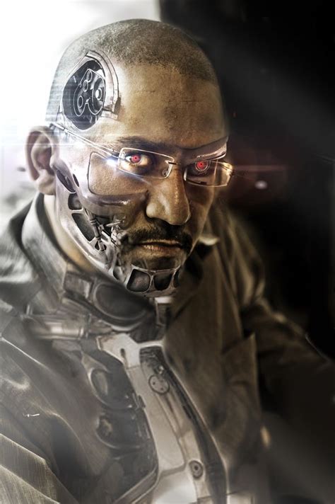Cyborg Transformation Of Binmujahid Cyberpunk Character Cyberpunk