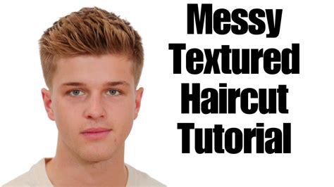 How To Create A Textured Haircut Thesalonguy Youtube