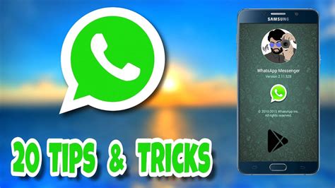 20 Cool New Whatsapp Tips And Tricks You Should Know 2017 Youtube