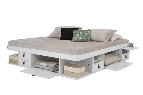 Memomad bali storage platform bed with drawers. Memomad Bali Storage Platform Bed with Drawers (King Size ...
