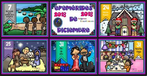 EfemÉrides Diciembre 2018 Portada Imagenes Educativas Efemerides De Diciembre Diciembre