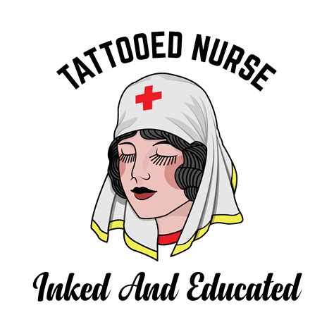 Tattooed Nurse Nurse Nurse Life Ink