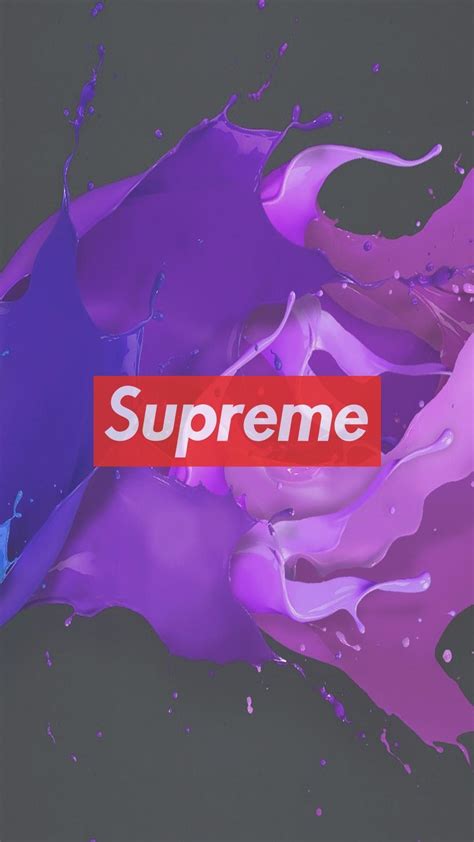 Roses On Supreme Logo Wallpapers Wallpaper Cave