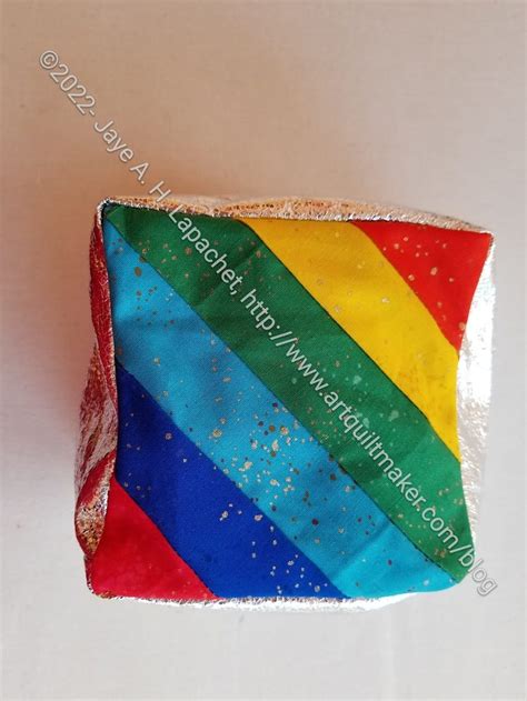 Rainbow Pincushion Project Artquiltmaker Blog