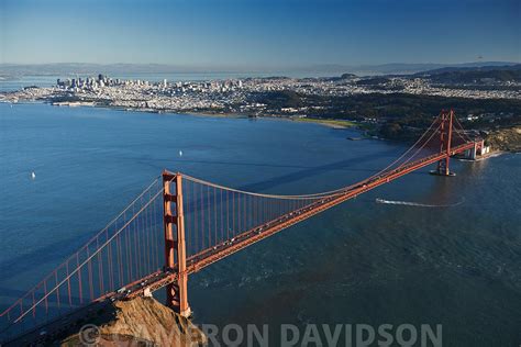 Aerialstock Aerial Photograph Of The Golden Gate Bridge