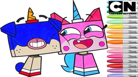 Unikitty dc super hero girls cartoon network courage the cowardly dog craig of the creek steven universe ben 10 apple & onion dexter's laboratory cartoon network teen titans go! Unikitty Coloring Book Pages Puppycorn Powerpuff Girls ...