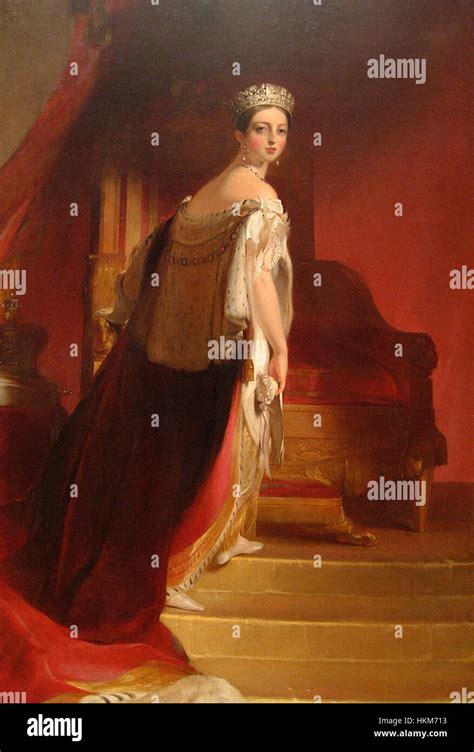Queen Victoria 1838 Stock Photo Alamy