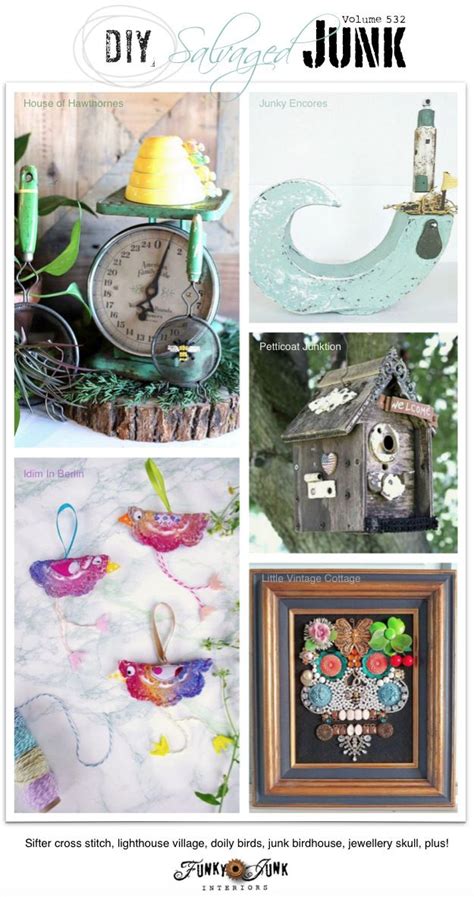 Join Us At Diy Salvaged Junk Projects 532 Sifter Cross Stitch