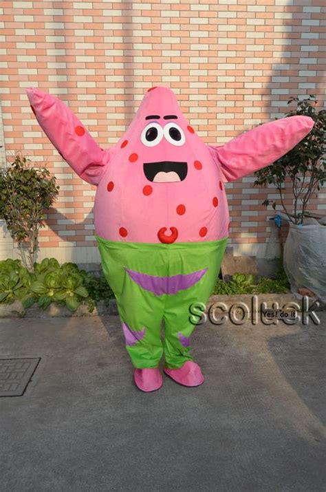 Good Sponge Bob Friend Patrick Star Cartoon Character Mascot Costume