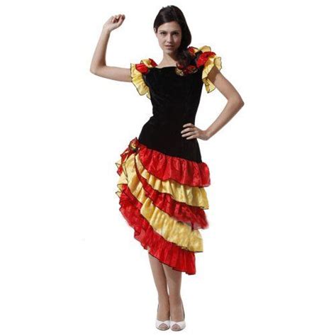 Hde Sexy Latin Salsa Dancer Dress Adult Womens Clothing Impulse Sales Dancer Costume Salsa