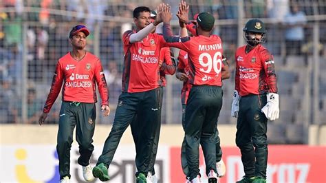Ban Vs Afg Nasum Ahmed Claims Career Best Figures As Bangladesh Win