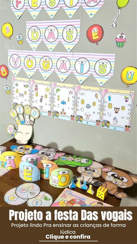 Festa Das Vogais Educação Infantil