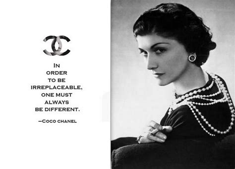 A quote that inspired me and continues to do so as it hangs on my bedroom wall. Coco Chanel Quotes. QuotesGram