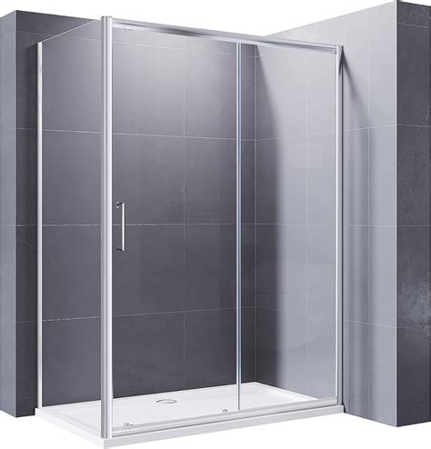 Buy Elegant 1000 X 800mm Sliding Shower Enclosure 8mm Easy Clean Glass Shower Cubicle Door With
