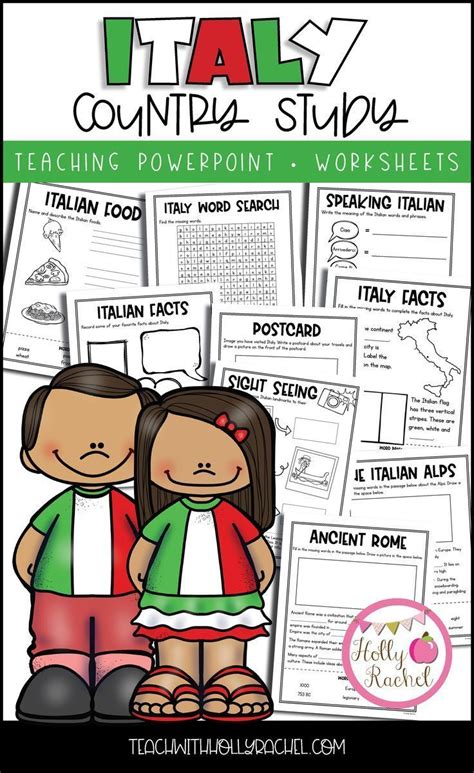 All About Italy Country Study Country Studies Fun Facts About