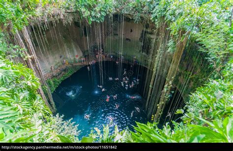 Cenote Yucatan Stock Photo 11651842 Bildagentur Panthermedia