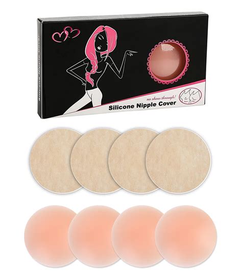 Pasties For Women Pairs Nipple Covers Reusable Adhesive Silicone