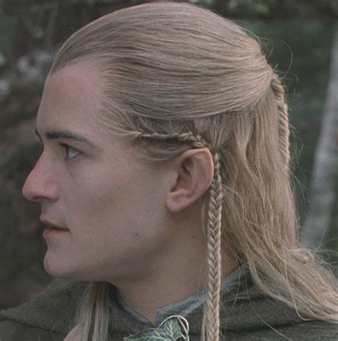 Legolas2 Elven Hairstyles Elf Hair Hair Tutorial