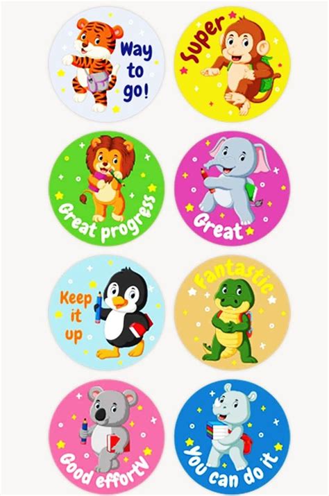 S34 School Teacher Reward Stickers You Can Do It Buy Online In