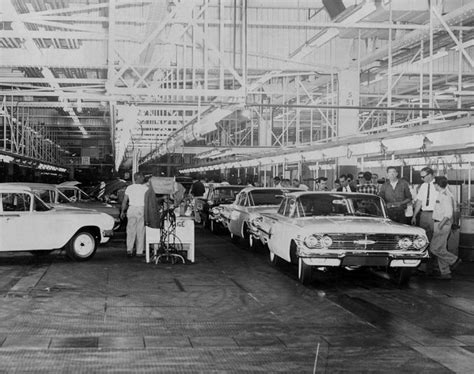 Impounded Photo Detroit Cars Car Dealership Assembly Line