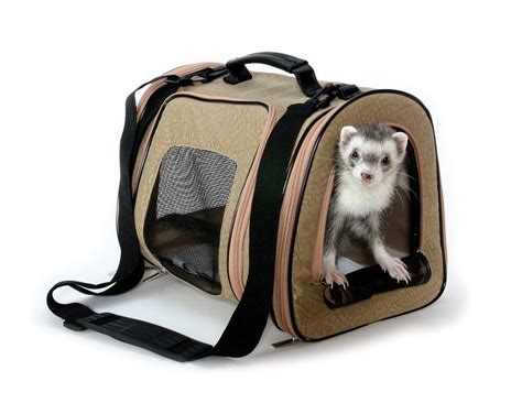 Ferret Tote Rabbit Chinchilla Small Pet Carrier Travel Bag Easy Clean