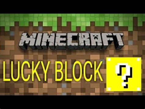 Just mine the lucky block, cross your fingers, and hope it will drop the items you need. Minecraft: Tutorial como fazer lucky block no Minecraft ...