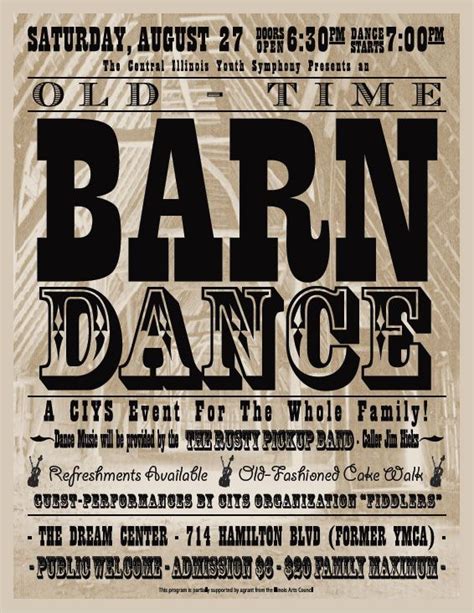Expand details add category claim this site. Barn Dance flyer for CIYS … | Barn dance party, Barn dance ...
