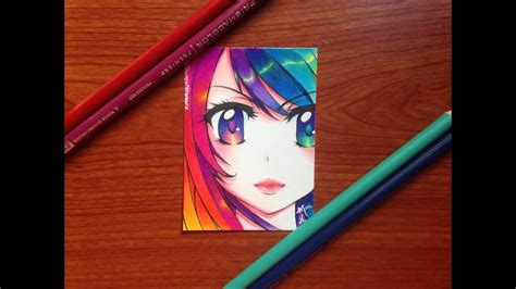 A very complex coloring that encourages you. Colored pencil Drawing: Polychromatic - YouTube