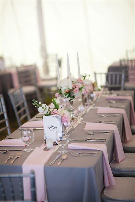 Elegant Pink And Gray Wedding 5 Elizabeth Anne Designs The Wedding Blog