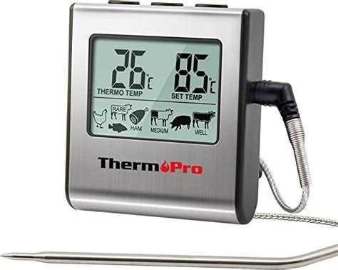 Thermopro Tp 16 Large Lcd Digital Cooking Food Meat Thermometer For