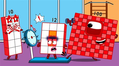 Numberblocks 12 Is Not Fat Lets Move And Exercise Numberblocks
