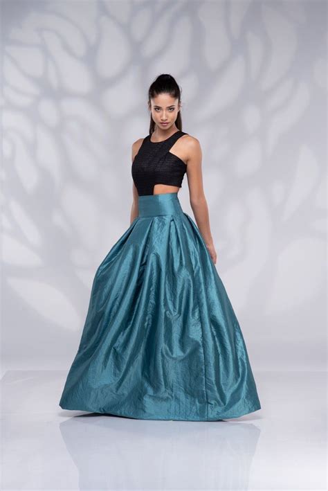 Long Taffeta Skirt For Women Formal Maxi Skirt Bridal Skirt Etsy