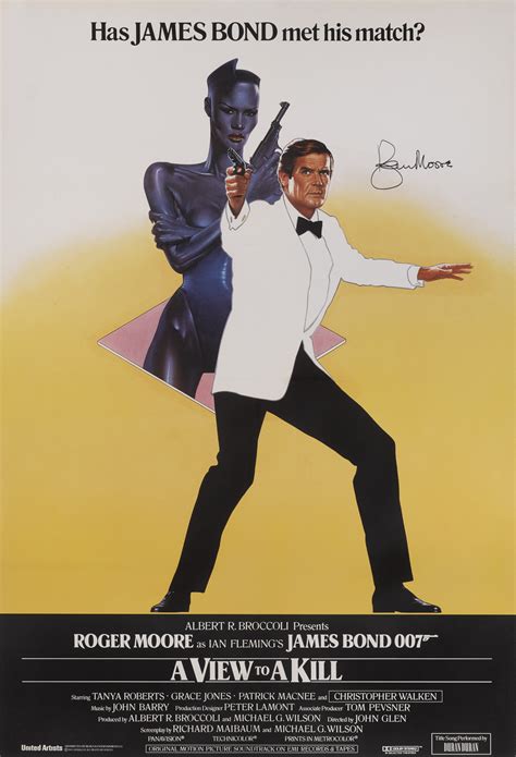 Classic James Bond Posters Up For Auction In Pictures In 2021 James