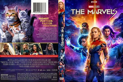 The Marvels 2024 DVD Cover