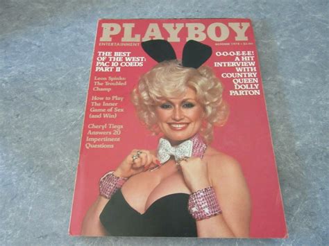Mavin Playboy Magazine October Dolly Parton Cover Marcy
