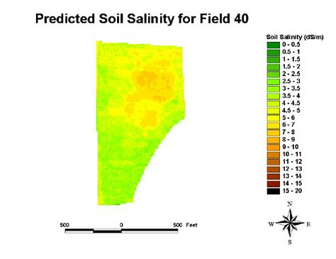 Predicted Soil Salinity For Field 40 Download Scientific Diagram