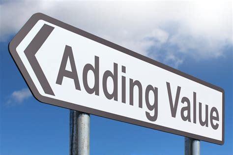 Adding Value Free Of Charge Creative Commons Highway Sign Image